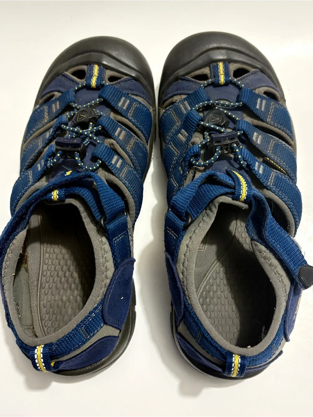KEEN Kids Newport H2 Sandals Blue Yellow Size 5 CLEARANCE CLOSE OUT